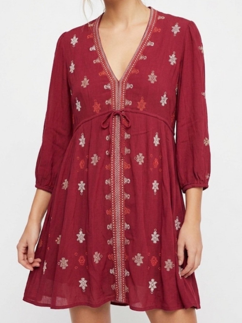 free people stargazer boho mini dress size small